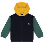 Younger Boys Green 3 Piece Tracksuit Set, 1, hi-res